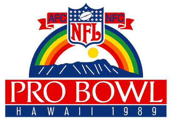 Pro Bowl 1989 Primary Logo iron on transfers for clothing